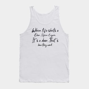 Funny Quote Tank Top